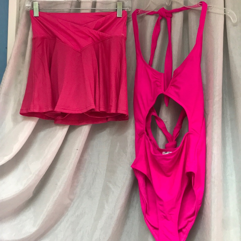Endless waves hot pink swimsuit